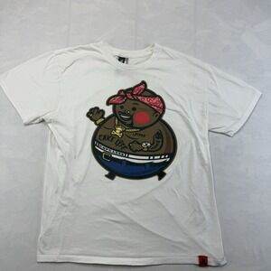 Johnny Cupcakes Cake Life Graphic T Shirt Mens Large Streetwear
